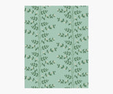 Climbing Vines Wallpaper Sample - Teal