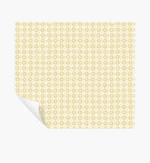 Daisy Gingham Peel & Stick Wallpaper - Gold