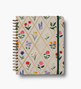 2026-2027 17-Month Academic Hardcover Spiral Planner - Garden Study