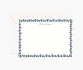 Floral Personalized Stationery - Delphine