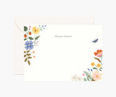 Floral Personalized Stationery - Strawberry Fields