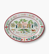 Large Porcelain Serving Platter - Home Sweet Home