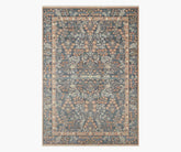 Holland Lotte Power-Loomed Rug - Navy