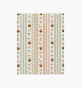 Farmhouse Stripe Cotton Fabric - Cream