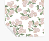 Hydrangea Peel & Stick Wallpaper - Pink & White