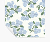 Hydrangea Peel & Stick Wallpaper - Blue & White