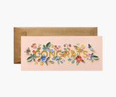 Cut Paper Money Holder Congrats Card - Single Card