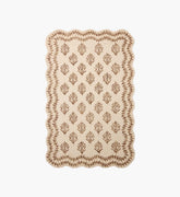 Lisette Wool Hooked Rug - Ivory & Natural