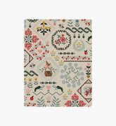 Heritage Sampler Canvas Fabric - Linen
