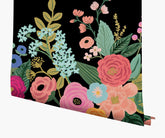 Garden Party Wallpaper Mural - Black