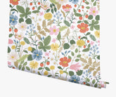 Strawberry Fields Wallpaper - White