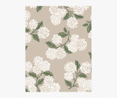 Hydrangea Wallpaper Sample - Linen
