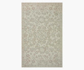 Arboretum Rose Garden Wool-Hooked Rug - Ivory