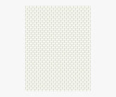 Petal Wallpaper Sample - White & Metallic Silver