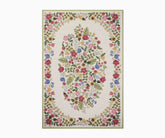 Perennial Blossom Power Loomed Rug - Cream