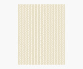 Rickrack Wallpaper Sample - Linen