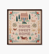 Framed Wall Art - Home Sweet Home