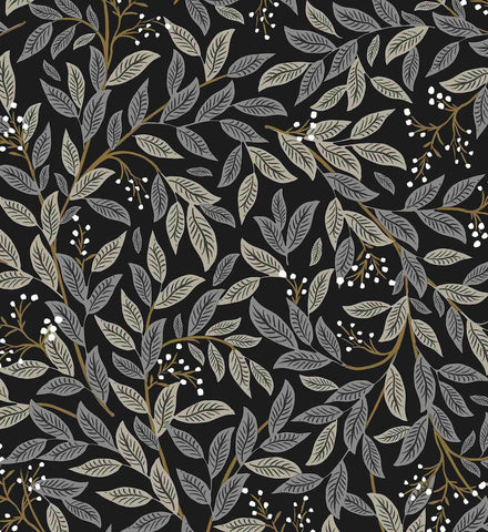 Willowberry Peel & Stick Wallpaper - Black
