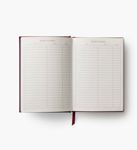 Embroidered Book Journal - Ladies Night Book Club