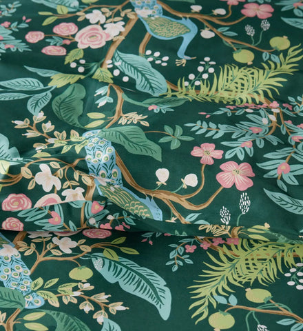 Sateen Duvet Cover - Peacock Emerald