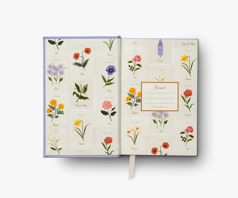 Birth Month Mini Embroidered Journal - February