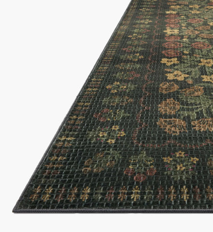 Orchard Charlotte Washable Rug - Forest