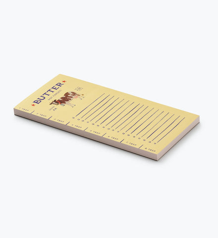 Market Pad - Butter Not Forget