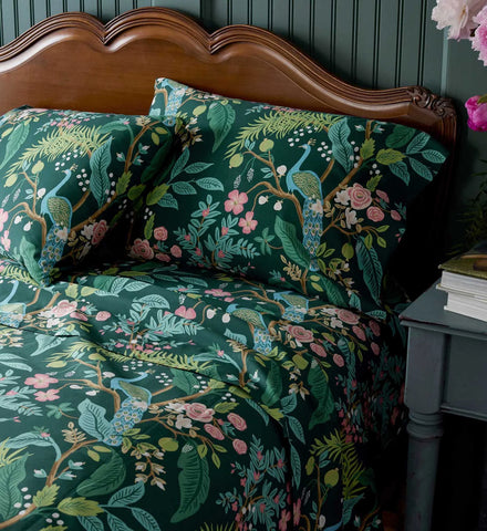 Sateen Pillowcases - Peacock Emerald
