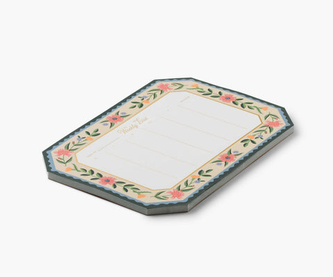Weekly Desk Pad - Aster