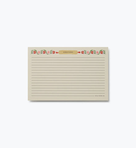 Recipe Cards - Home Sweet Home