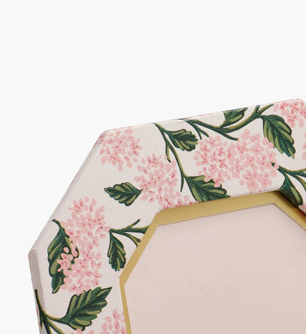 Paper Wrapped Picture Frame - Pink Hydrangea