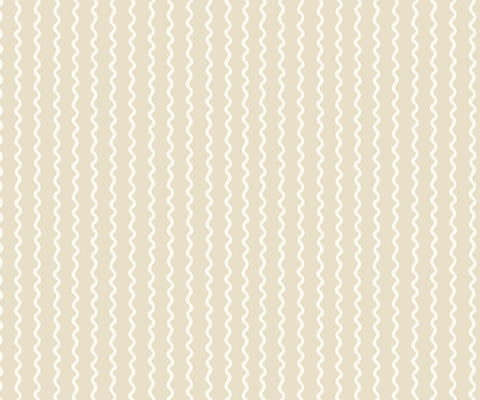 Rickrack Wallpaper - Linen