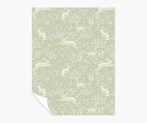 Fable Peel & Stick Wallpaper Sample - Mint