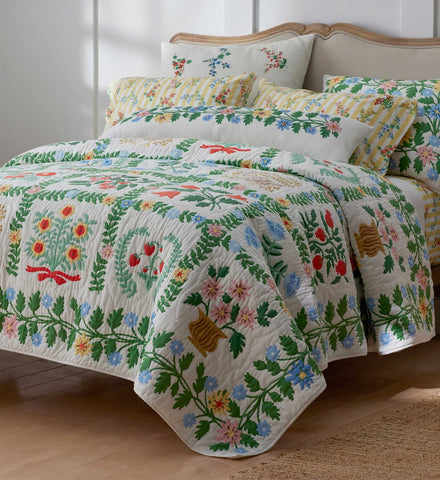 Embroidered Lumbar Pillow Cover - Helena