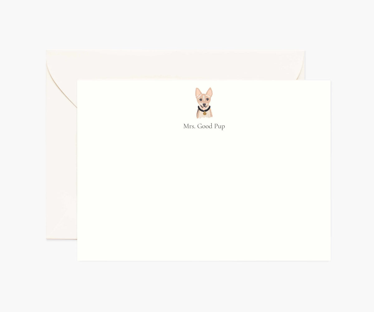 Pets Personalized Stationery - Dog 10