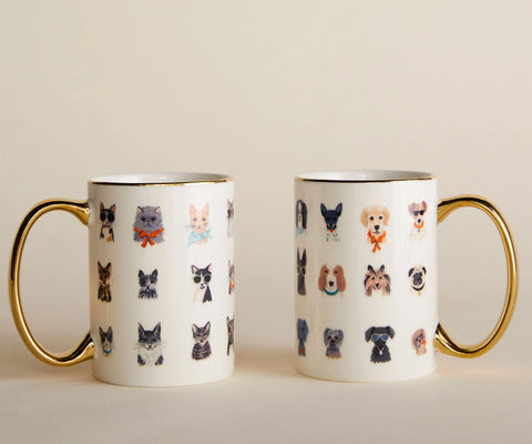 Porcelain Mug - Cool Cats