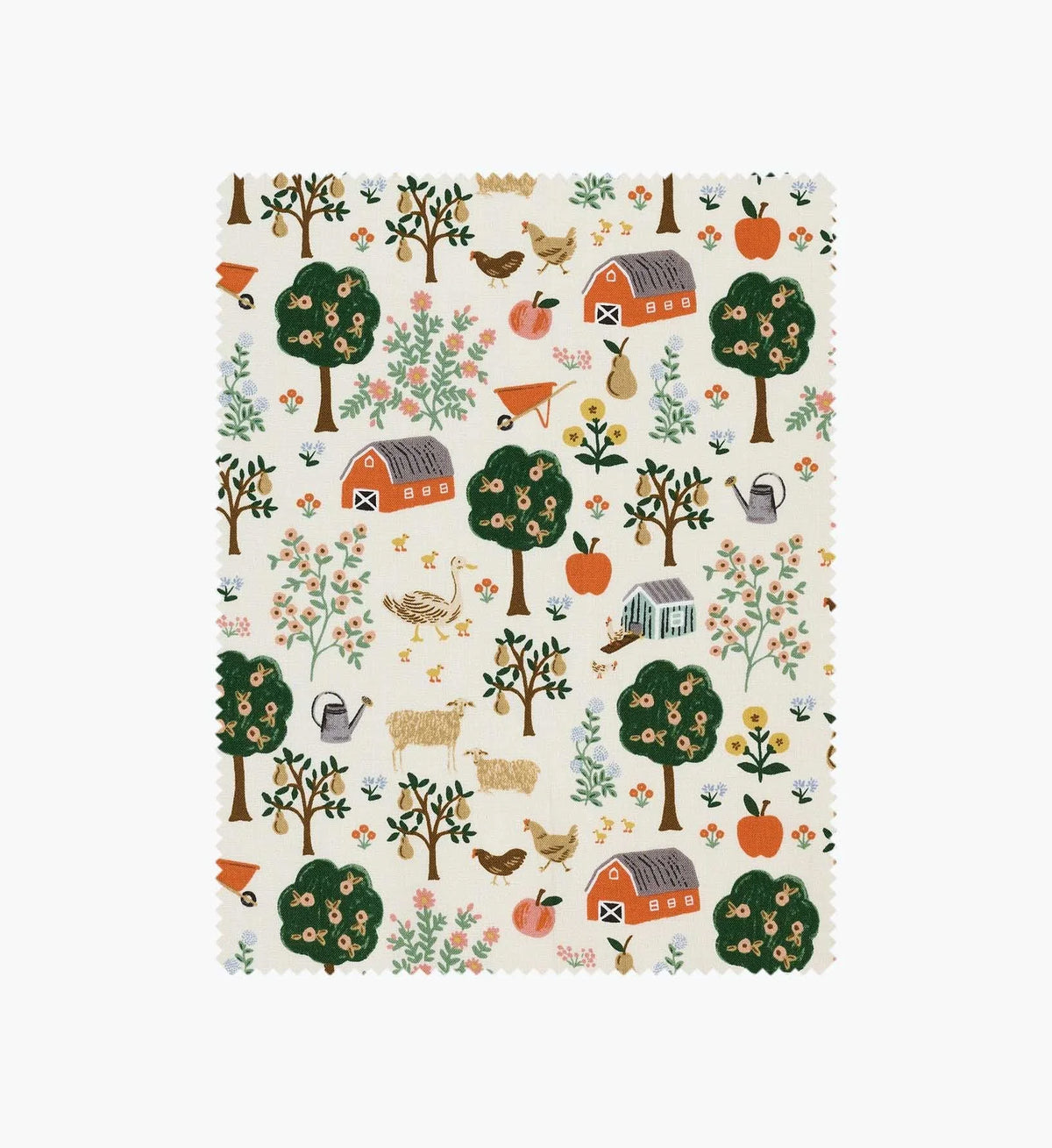 Farmhouse Cotton Fabric - Cream