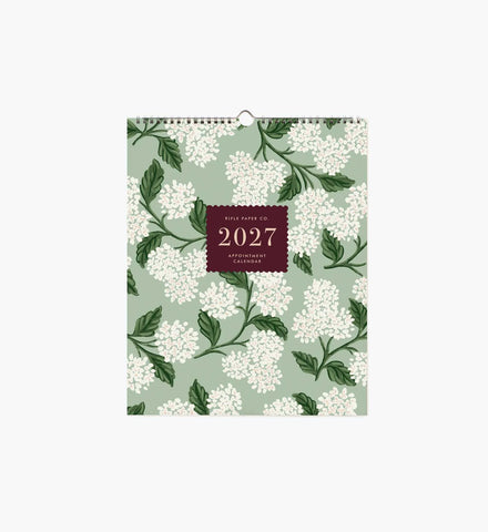 2027 Appointment Calendar - Floral