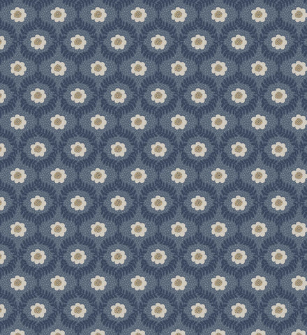 Emma Wallpaper - Navy
