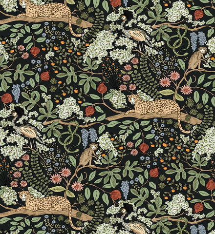 Safari Peel & Stick Wallpaper - Black
