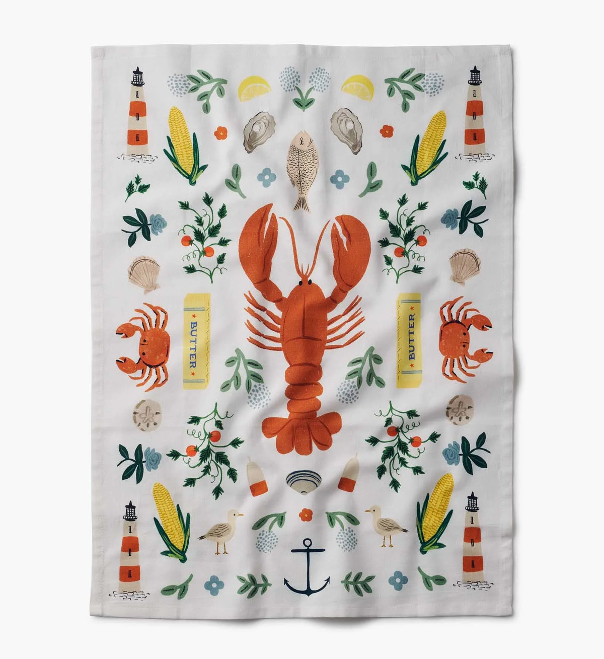 Tea Towel - Seaside