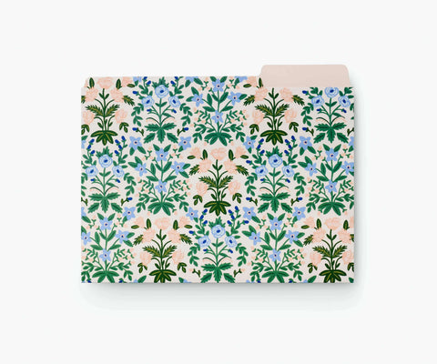 Assorted File Folders - Hydrangea