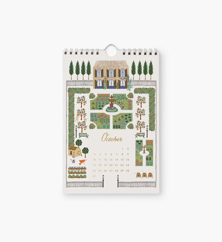 2027 Kitchen Calendar - Garden Study