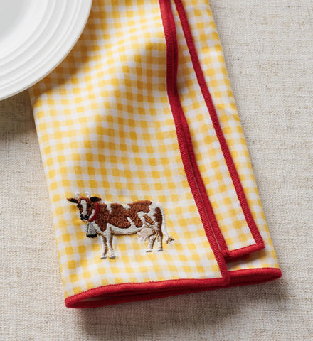 Cotton Napkin Set - Home Sweet Home