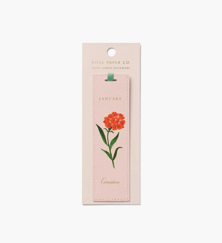 Birth Month Bookmark - January