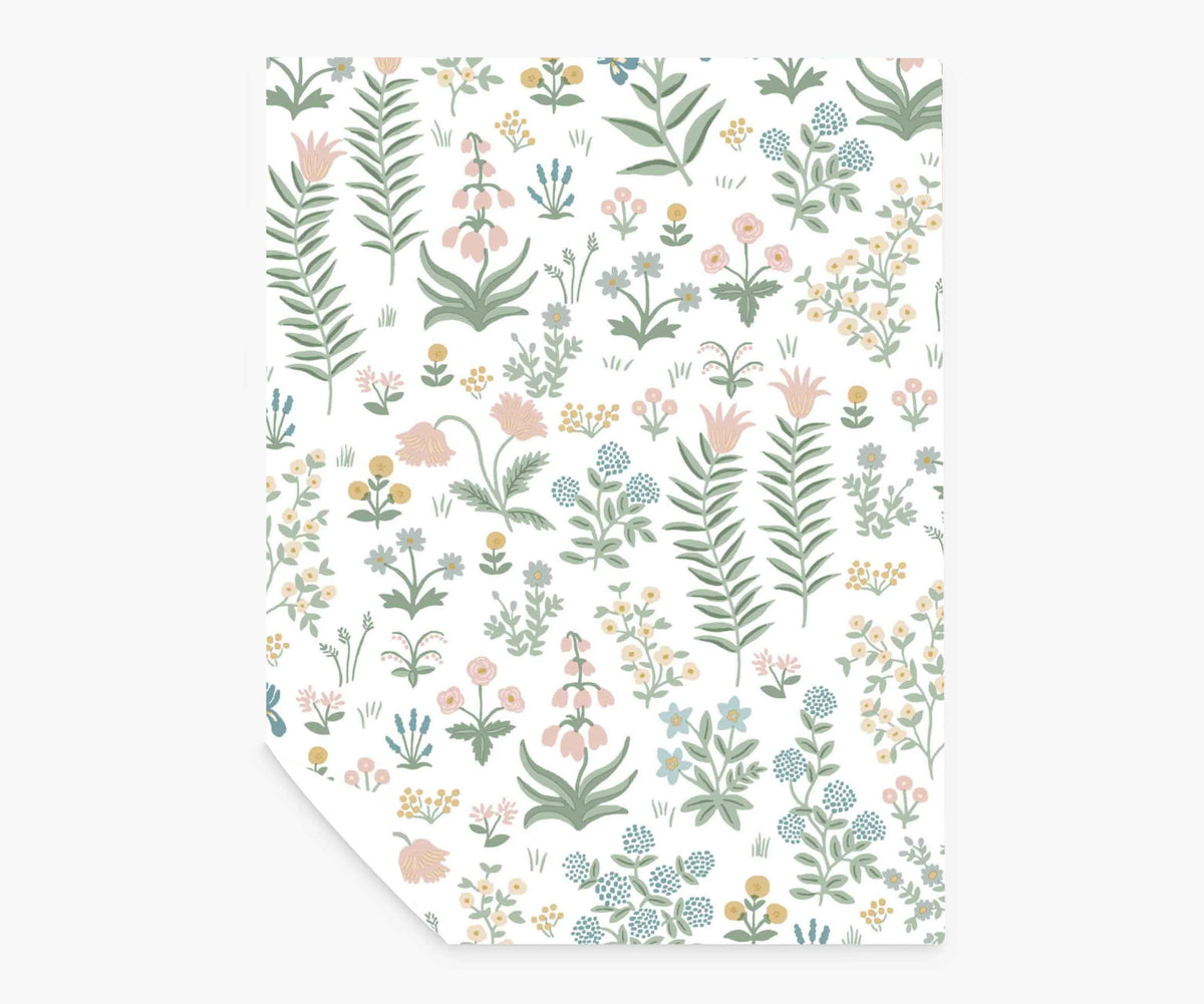 Menagerie Garden Peel & Stick Wallpaper Sample - Blush Multi