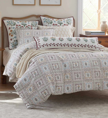 Percale Duvet Cover - Lottie