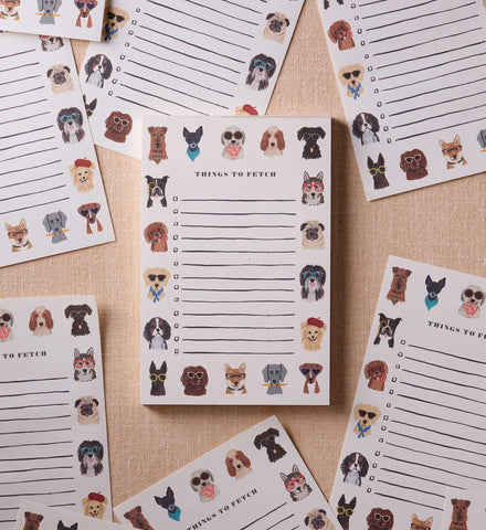 Checklist Notepad - Dog Days