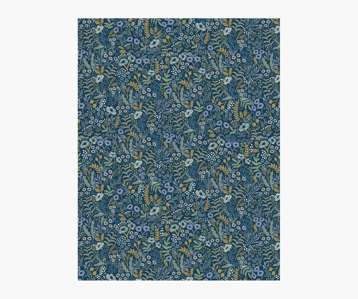 Tapestry Wallpaper Sample - Indigo