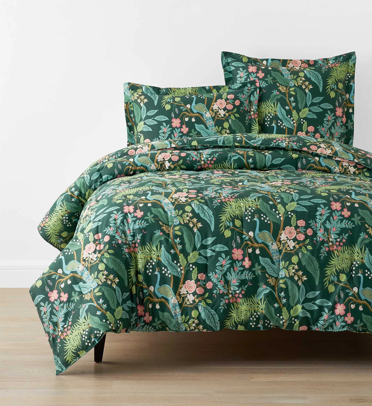Sateen Duvet Cover - Peacock Emerald